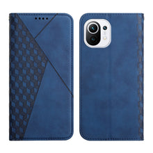 Load image into Gallery viewer, Diamond Pattern Splicing Skin Feel Magnetic Horizontal Flip Leather Case with Card Slots &amp; Holder &amp; Wallet, For Xiaomi Mi 11 Lite, For Xiaomi Mi 11 Pro, For Xiaomi Mi 11, For Xiaomi Poco M3 / Redmi 9T, For Xiaomi Mi 10T Pro 5G / Mi 10T 5G              ...
