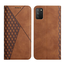 Load image into Gallery viewer, Diamond Pattern Splicing Skin Feel Magnetic Horizontal Flip Leather Case with Card Slots &amp; Holder &amp; Wallet, For Xiaomi Mi 11 Lite, For Xiaomi Mi 11 Pro, For Xiaomi Mi 11, For Xiaomi Poco M3 / Redmi 9T, For Xiaomi Mi 10T Pro 5G / Mi 10T 5G              ...