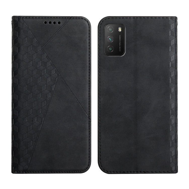 Diamond Pattern Splicing Skin Feel Magnetic Horizontal Flip Leather Case with Card Slots & Holder & Wallet, For Xiaomi Mi 11 Lite, For Xiaomi Mi 11 Pro, For Xiaomi Mi 11, For Xiaomi Poco M3 / Redmi 9T, For Xiaomi Mi 10T Pro 5G / Mi 10T 5G              ...