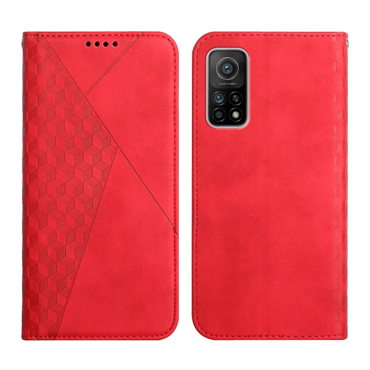 Diamond Pattern Splicing Skin Feel Magnetic Horizontal Flip Leather Case with Card Slots & Holder & Wallet, For Xiaomi Mi 11 Lite, For Xiaomi Mi 11 Pro, For Xiaomi Mi 11, For Xiaomi Poco M3 / Redmi 9T, For Xiaomi Mi 10T Pro 5G / Mi 10T 5G              ...
