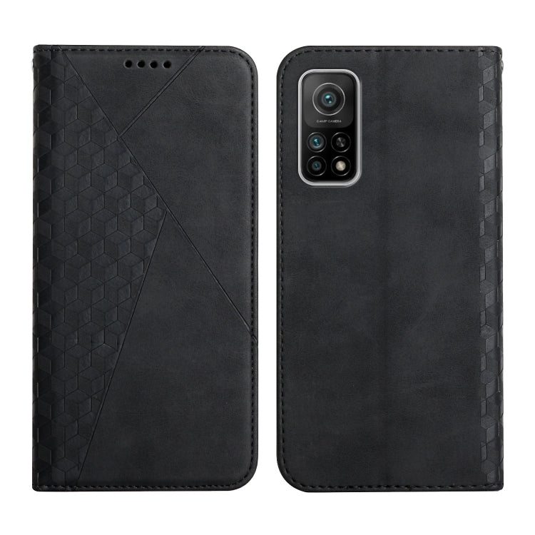 Diamond Pattern Splicing Skin Feel Magnetic Horizontal Flip Leather Case with Card Slots & Holder & Wallet, For Xiaomi Mi 11 Lite, For Xiaomi Mi 11 Pro, For Xiaomi Mi 11, For Xiaomi Poco M3 / Redmi 9T, For Xiaomi Mi 10T Pro 5G / Mi 10T 5G              ...