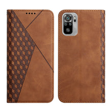 Load image into Gallery viewer, Diamond Pattern Splicing Skin Feel Magnetic Horizontal Flip Leather Case with Card Slots &amp; Holder &amp; Wallet, For Xiaomi Mi 11 Lite, For Xiaomi Mi 11 Pro, For Xiaomi Mi 11, For Xiaomi Poco M3 / Redmi 9T, For Xiaomi Mi 10T Pro 5G / Mi 10T 5G              ...