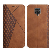 Load image into Gallery viewer, Diamond Pattern Splicing Skin Feel Magnetic Horizontal Flip Leather Case with Card Slots &amp; Holder &amp; Wallet, For Xiaomi Mi 11 Lite, For Xiaomi Mi 11 Pro, For Xiaomi Mi 11, For Xiaomi Poco M3 / Redmi 9T, For Xiaomi Mi 10T Pro 5G / Mi 10T 5G              ...