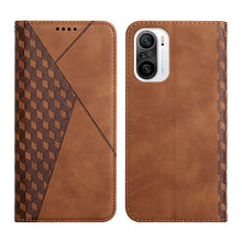 Load image into Gallery viewer, Diamond Pattern Splicing Skin Feel Magnetic Horizontal Flip Leather Case with Card Slots &amp; Holder &amp; Wallet, For Xiaomi Mi 11 Lite, For Xiaomi Mi 11 Pro, For Xiaomi Mi 11, For Xiaomi Poco M3 / Redmi 9T, For Xiaomi Mi 10T Pro 5G / Mi 10T 5G              ...