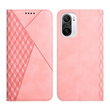 Load image into Gallery viewer, Diamond Pattern Splicing Skin Feel Magnetic Horizontal Flip Leather Case with Card Slots &amp; Holder &amp; Wallet, For Xiaomi Mi 11 Lite, For Xiaomi Mi 11 Pro, For Xiaomi Mi 11, For Xiaomi Poco M3 / Redmi 9T, For Xiaomi Mi 10T Pro 5G / Mi 10T 5G              ...