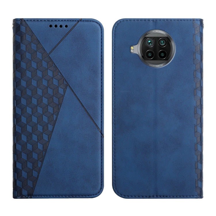 Diamond Pattern Splicing Skin Feel Magnetic Horizontal Flip Leather Case with Card Slots & Holder & Wallet, For Xiaomi Mi 10T Lite 5G, For Xiaomi Redmi 9A, For Xiaomi Redmi Note 10 Pro