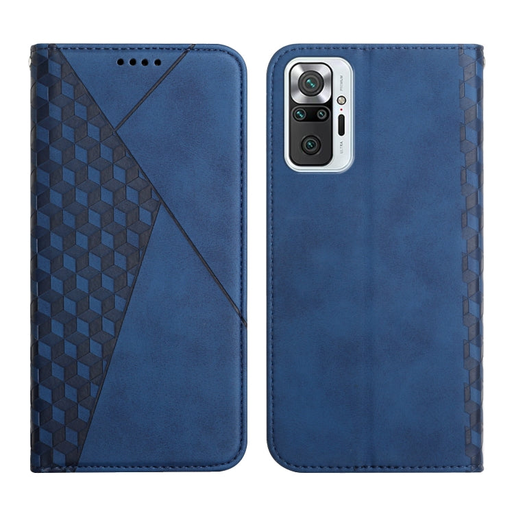 Diamond Pattern Splicing Skin Feel Magnetic Horizontal Flip Leather Case with Card Slots & Holder & Wallet, For Xiaomi Mi 10T Lite 5G, For Xiaomi Redmi 9A, For Xiaomi Redmi Note 10 Pro