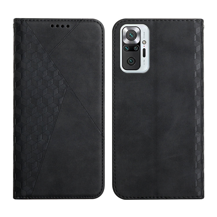Diamond Pattern Splicing Skin Feel Magnetic Horizontal Flip Leather Case with Card Slots & Holder & Wallet, For Xiaomi Mi 10T Lite 5G, For Xiaomi Redmi 9A, For Xiaomi Redmi Note 10 Pro