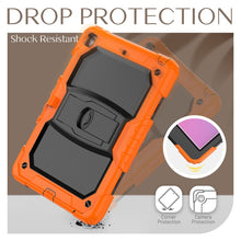 Load image into Gallery viewer, Shockproof Colorful Silica Gel + PC Protective Case with Holder &amp; Shoulder Strap, For iPad 10.2 2021 / 2020 / 2019, For Samsung Galaxy A7 Lite T220 / T225