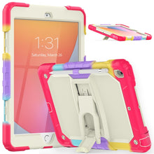 Load image into Gallery viewer, Shockproof Colorful Silica Gel + PC Protective Case with Holder &amp; Shoulder Strap, For iPad 10.2 2021 / 2020 / 2019, For Samsung Galaxy A7 Lite T220 / T225