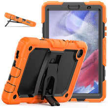 Load image into Gallery viewer, Shockproof Colorful Silica Gel + PC Protective Case with Holder &amp; Shoulder Strap, For iPad 10.2 2021 / 2020 / 2019, For Samsung Galaxy A7 Lite T220 / T225