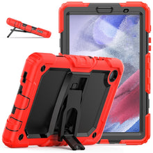 Load image into Gallery viewer, Shockproof Colorful Silica Gel + PC Protective Case with Holder &amp; Shoulder Strap, For iPad 10.2 2021 / 2020 / 2019, For Samsung Galaxy A7 Lite T220 / T225
