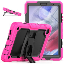 Load image into Gallery viewer, Shockproof Colorful Silica Gel + PC Protective Case with Holder &amp; Shoulder Strap, For iPad 10.2 2021 / 2020 / 2019, For Samsung Galaxy A7 Lite T220 / T225