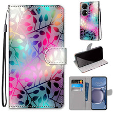 Load image into Gallery viewer, Coloured Drawing Cross Texture Horizontal Flip PU Leather Case with Holder &amp; Card Slots &amp; Wallet &amp; Lanyard, For Xiaomi Redmi 10, For Huawei P50