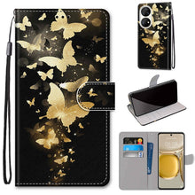 Load image into Gallery viewer, Coloured Drawing Cross Texture Horizontal Flip PU Leather Case with Holder &amp; Card Slots &amp; Wallet &amp; Lanyard, For Huawei P50 Pro, For Nokia 6.3 / G20 / G10