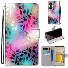 Load image into Gallery viewer, Coloured Drawing Cross Texture Horizontal Flip PU Leather Case with Holder &amp; Card Slots &amp; Wallet &amp; Lanyard, For Huawei P50 Pro, For Nokia 6.3 / G20 / G10