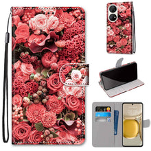 Load image into Gallery viewer, Coloured Drawing Cross Texture Horizontal Flip PU Leather Case with Holder &amp; Card Slots &amp; Wallet &amp; Lanyard, For Huawei P50 Pro, For Nokia 6.3 / G20 / G10