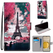 Load image into Gallery viewer, Coloured Drawing Cross Texture Horizontal Flip PU Leather Case with Holder &amp; Card Slots &amp; Wallet &amp; Lanyard, For Huawei P50 Pro, For Nokia 6.3 / G20 / G10