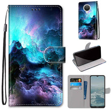 Load image into Gallery viewer, Coloured Drawing Cross Texture Horizontal Flip PU Leather Case with Holder &amp; Card Slots &amp; Wallet &amp; Lanyard, For Huawei P50 Pro, For Nokia 6.3 / G20 / G10