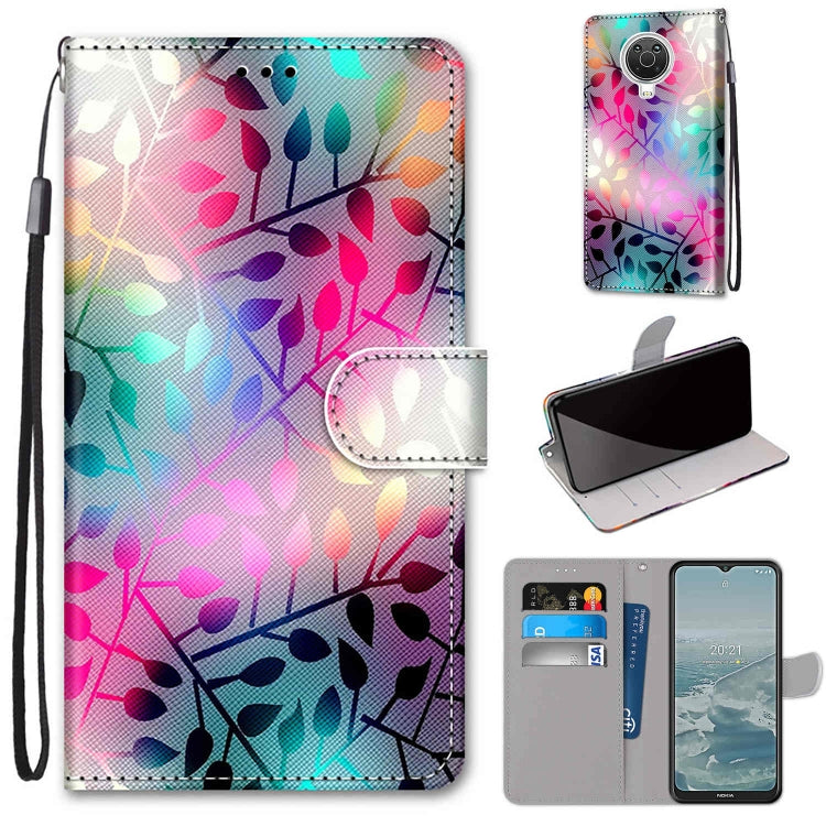 Coloured Drawing Cross Texture Horizontal Flip PU Leather Case with Holder & Card Slots & Wallet & Lanyard, For Huawei P50 Pro, For Nokia 6.3 / G20 / G10