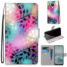Load image into Gallery viewer, Coloured Drawing Cross Texture Horizontal Flip PU Leather Case with Holder &amp; Card Slots &amp; Wallet &amp; Lanyard, For Huawei P50 Pro, For Nokia 6.3 / G20 / G10