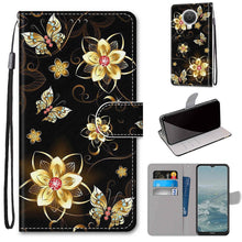 Load image into Gallery viewer, Coloured Drawing Cross Texture Horizontal Flip PU Leather Case with Holder &amp; Card Slots &amp; Wallet &amp; Lanyard, For Huawei P50 Pro, For Nokia 6.3 / G20 / G10