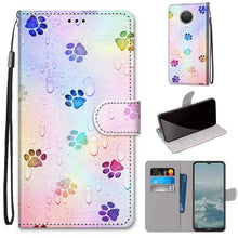 Load image into Gallery viewer, Coloured Drawing Cross Texture Horizontal Flip PU Leather Case with Holder &amp; Card Slots &amp; Wallet &amp; Lanyard, For Huawei P50 Pro, For Nokia 6.3 / G20 / G10
