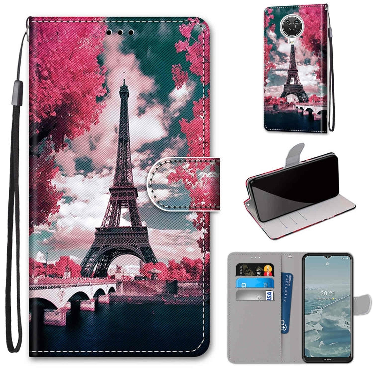 Coloured Drawing Cross Texture Horizontal Flip PU Leather Case with Holder & Card Slots & Wallet & Lanyard, For Huawei P50 Pro, For Nokia 6.3 / G20 / G10