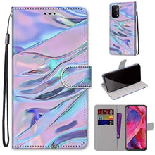 Load image into Gallery viewer, Coloured Drawing Cross Texture Horizontal Flip PU Leather Case with Holder &amp; Card Slots &amp; Wallet &amp; Lanyard, For OPPO A93 5G / A93s 5G / A54 5G / A74 5G, For OPPO A54 4G / A16 4G / A53s 5G / A55 5G