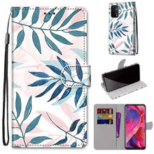 Load image into Gallery viewer, Coloured Drawing Cross Texture Horizontal Flip PU Leather Case with Holder &amp; Card Slots &amp; Wallet &amp; Lanyard, For OPPO A93 5G / A93s 5G / A54 5G / A74 5G, For OPPO A54 4G / A16 4G / A53s 5G / A55 5G