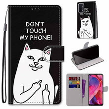 Load image into Gallery viewer, Coloured Drawing Cross Texture Horizontal Flip PU Leather Case with Holder &amp; Card Slots &amp; Wallet &amp; Lanyard, For OPPO A93 5G / A93s 5G / A54 5G / A74 5G, For OPPO A54 4G / A16 4G / A53s 5G / A55 5G