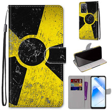 Load image into Gallery viewer, Coloured Drawing Cross Texture Horizontal Flip PU Leather Case with Holder &amp; Card Slots &amp; Wallet &amp; Lanyard, For OPPO A93 5G / A93s 5G / A54 5G / A74 5G, For OPPO A54 4G / A16 4G / A53s 5G / A55 5G