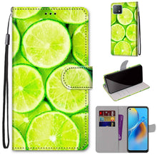 Load image into Gallery viewer, Coloured Drawing Cross Texture Horizontal Flip PU Leather Case with Holder &amp; Card Slots &amp; Wallet &amp; Lanyard, For OPPO A72 5G / A73 5G / A53 5G, For OPPO F19 / A74 4G