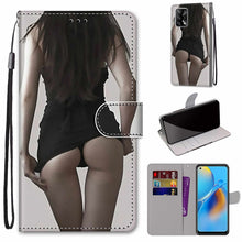 Load image into Gallery viewer, Coloured Drawing Cross Texture Horizontal Flip PU Leather Case with Holder &amp; Card Slots &amp; Wallet &amp; Lanyard, For OPPO A72 5G / A73 5G / A53 5G, For OPPO F19 / A74 4G