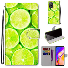 Load image into Gallery viewer, Coloured Drawing Cross Texture Horizontal Flip PU Leather Case with Holder &amp; Card Slots &amp; Wallet &amp; Lanyard, For OPPO A94 5G / A95 5G / F19 Pro+ 5G, For Xiaomi Redmi 10