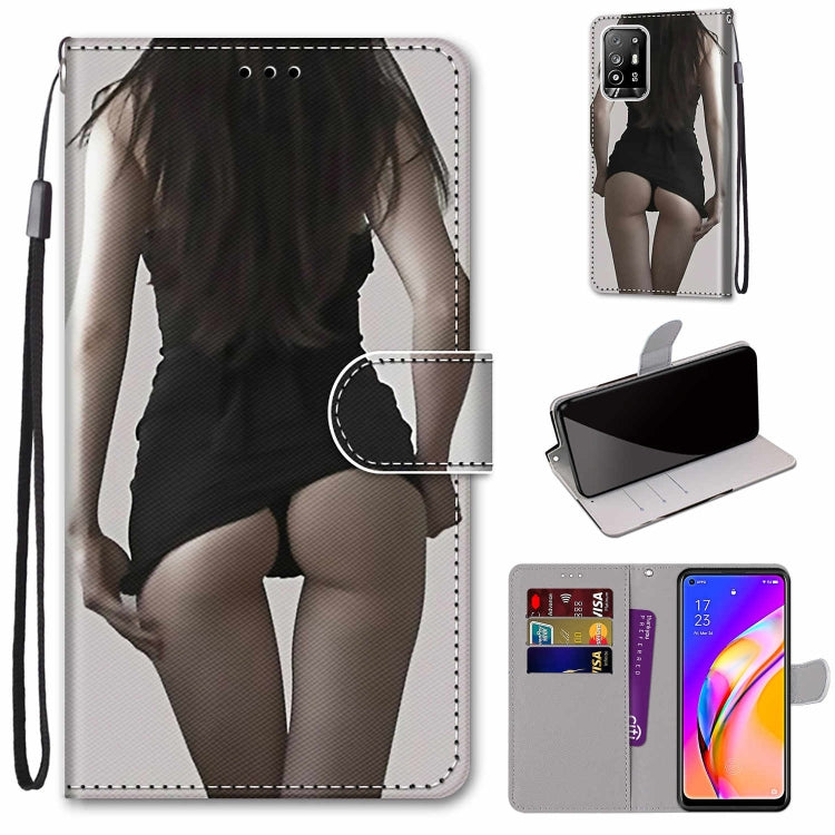 Coloured Drawing Cross Texture Horizontal Flip PU Leather Case with Holder & Card Slots & Wallet & Lanyard, For OPPO A94 5G / A95 5G / F19 Pro+ 5G, For Xiaomi Redmi 10