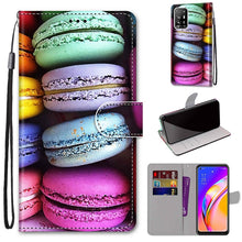 Load image into Gallery viewer, Coloured Drawing Cross Texture Horizontal Flip PU Leather Case with Holder &amp; Card Slots &amp; Wallet &amp; Lanyard, For OPPO A94 5G / A95 5G / F19 Pro+ 5G, For Xiaomi Redmi 10
