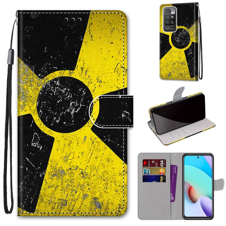 Coloured Drawing Cross Texture Horizontal Flip PU Leather Case with Holder & Card Slots & Wallet & Lanyard, For OPPO A94 5G / A95 5G / F19 Pro+ 5G, For Xiaomi Redmi 10