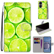 Load image into Gallery viewer, Coloured Drawing Cross Texture Horizontal Flip PU Leather Case with Holder &amp; Card Slots &amp; Wallet &amp; Lanyard, For Huawei P50, For Huawei P50 Pro