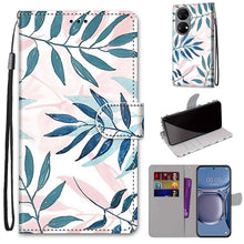 Load image into Gallery viewer, Coloured Drawing Cross Texture Horizontal Flip PU Leather Case with Holder &amp; Card Slots &amp; Wallet &amp; Lanyard, For Huawei P50, For Huawei P50 Pro