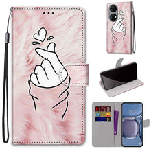 Load image into Gallery viewer, Coloured Drawing Cross Texture Horizontal Flip PU Leather Case with Holder &amp; Card Slots &amp; Wallet &amp; Lanyard, For Huawei P50, For Huawei P50 Pro