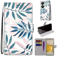 Load image into Gallery viewer, Coloured Drawing Cross Texture Horizontal Flip PU Leather Case with Holder &amp; Card Slots &amp; Wallet &amp; Lanyard, For Huawei P50, For Huawei P50 Pro