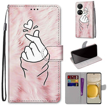 Load image into Gallery viewer, Coloured Drawing Cross Texture Horizontal Flip PU Leather Case with Holder &amp; Card Slots &amp; Wallet &amp; Lanyard, For Huawei P50, For Huawei P50 Pro
