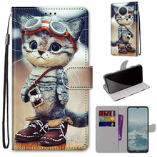 Load image into Gallery viewer, Coloured Drawing Cross Texture Horizontal Flip PU Leather Case with Holder &amp; Card Slots &amp; Wallet &amp; Lanyard, For Nokia G20 / G10 / 6.3, For Samsung Galaxy A22 4G