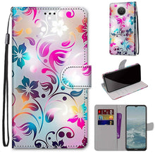 Load image into Gallery viewer, Coloured Drawing Cross Texture Horizontal Flip PU Leather Case with Holder &amp; Card Slots &amp; Wallet &amp; Lanyard, For Nokia G20 / G10 / 6.3, For Samsung Galaxy A22 4G