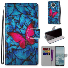 Load image into Gallery viewer, Coloured Drawing Cross Texture Horizontal Flip PU Leather Case with Holder &amp; Card Slots &amp; Wallet &amp; Lanyard, For Nokia G20 / G10 / 6.3, For Samsung Galaxy A22 4G