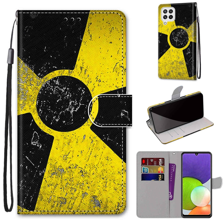 Coloured Drawing Cross Texture Horizontal Flip PU Leather Case with Holder & Card Slots & Wallet & Lanyard, For Nokia G20 / G10 / 6.3, For Samsung Galaxy A22 4G