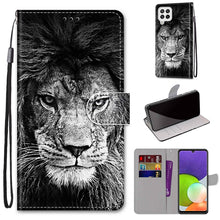 Load image into Gallery viewer, Coloured Drawing Cross Texture Horizontal Flip PU Leather Case with Holder &amp; Card Slots &amp; Wallet &amp; Lanyard, For Nokia G20 / G10 / 6.3, For Samsung Galaxy A22 4G
