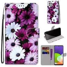 Load image into Gallery viewer, Coloured Drawing Cross Texture Horizontal Flip PU Leather Case with Holder &amp; Card Slots &amp; Wallet &amp; Lanyard, For Nokia G20 / G10 / 6.3, For Samsung Galaxy A22 4G