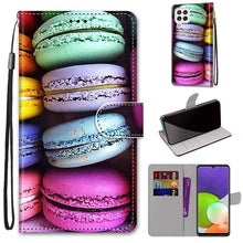 Load image into Gallery viewer, Coloured Drawing Cross Texture Horizontal Flip PU Leather Case with Holder &amp; Card Slots &amp; Wallet &amp; Lanyard, For Nokia G20 / G10 / 6.3, For Samsung Galaxy A22 4G